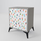 ENERGETIC SPOTS Sideboard mit 1 Tür in Grau