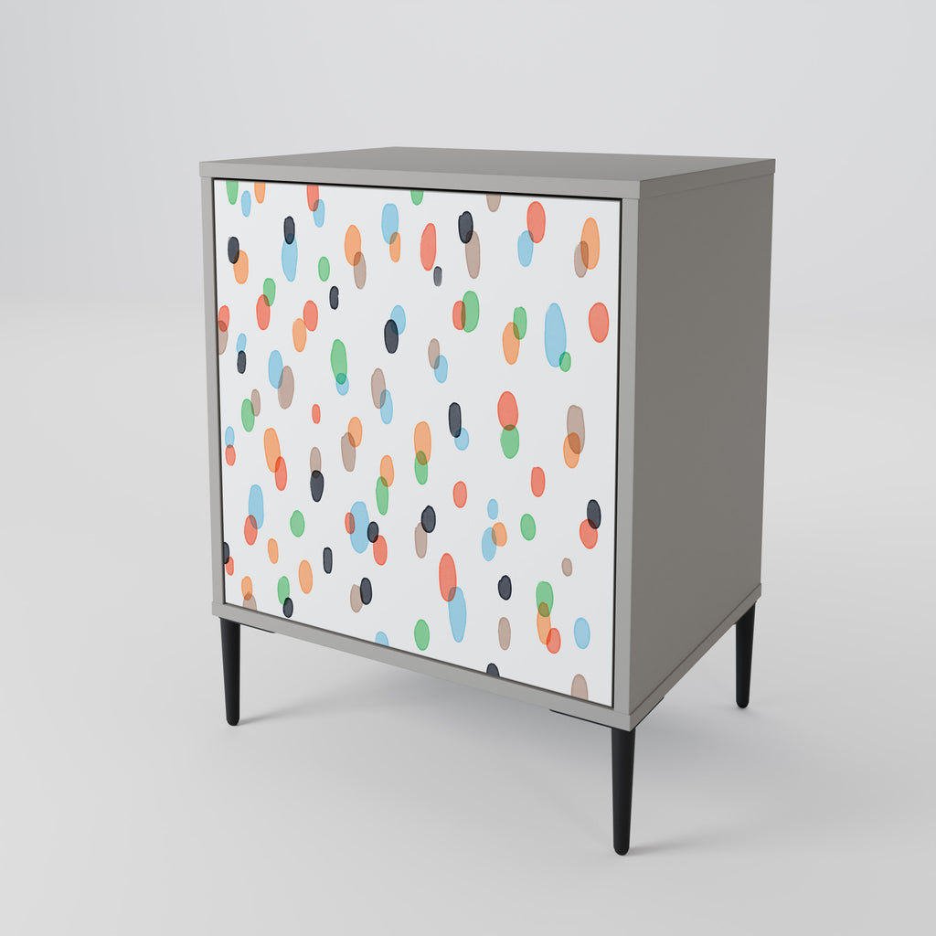 ENERGETIC SPOTS Sideboard mit 1 Tür in Grau