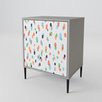ENERGETIC SPOTS Sideboard mit 1 Tür in Grau