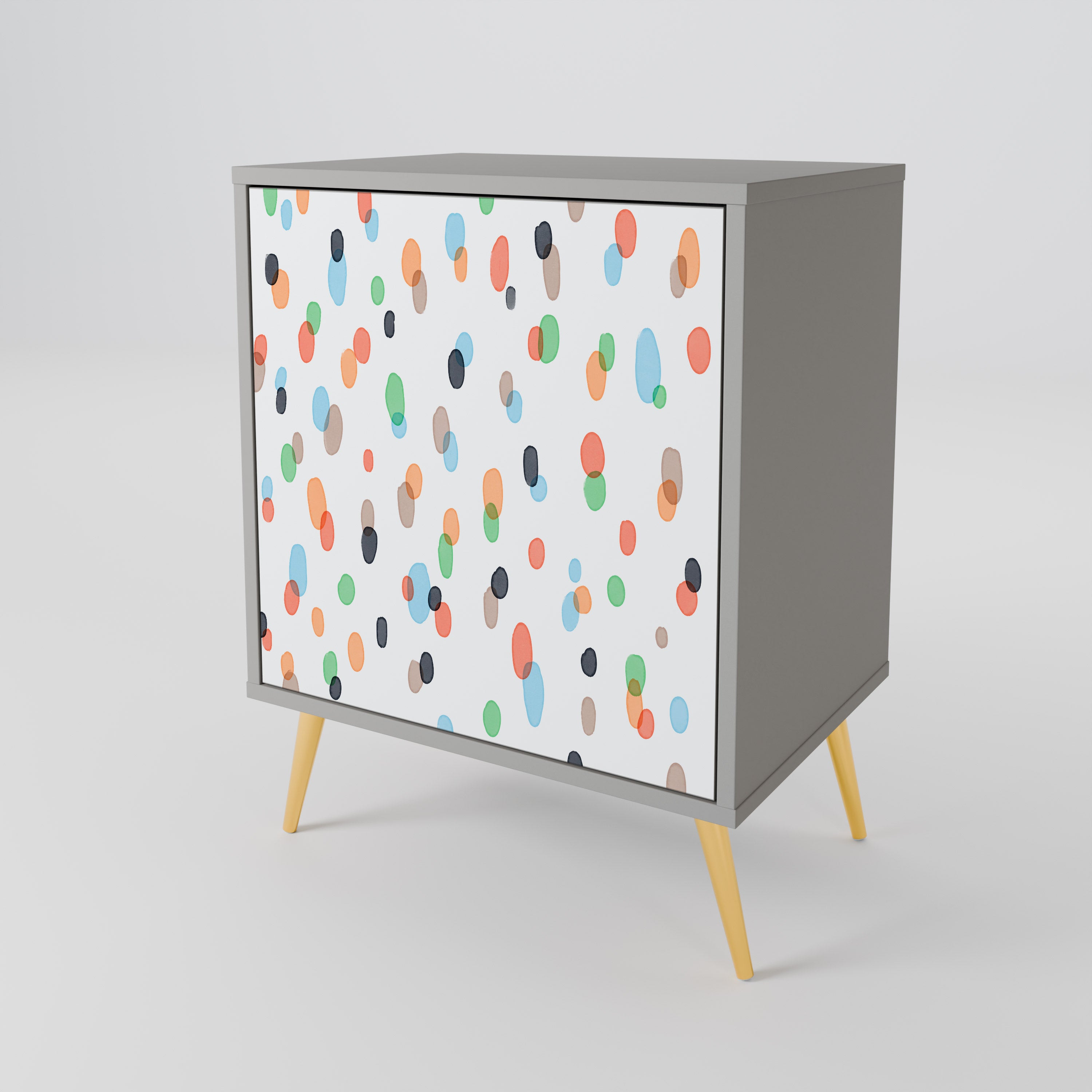 ENERGETIC SPOTS 1-Door Sideboard