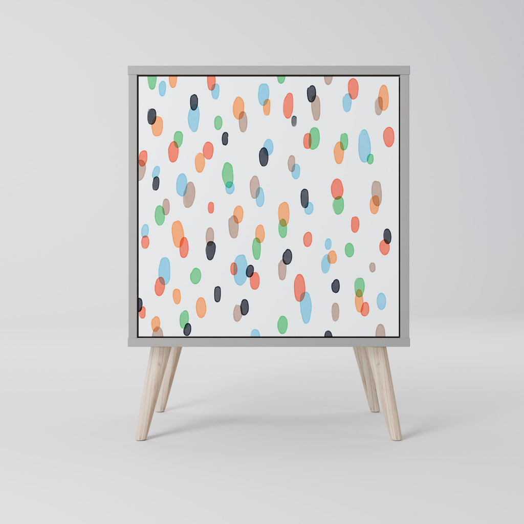 ENERGETIC SPOTS Sideboard mit 1 Tür in Grau