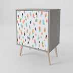 ENERGETIC SPOTS Sideboard mit 1 Tür in Grau