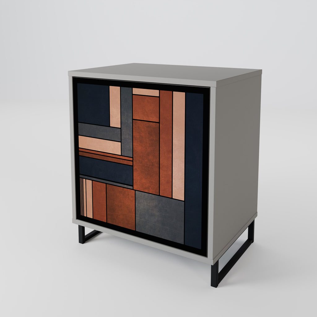 INTREPID FORMATION Sideboard mit 1 Tür in Grau