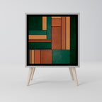 EARTHY FIGURES Sideboard mit 1 Tür in Grau