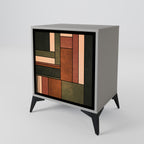 FIGURES OF NATURE Sideboard mit 1 Tür in Grau