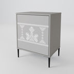 THAI GRAY Sideboard mit 1 Tür in Grau