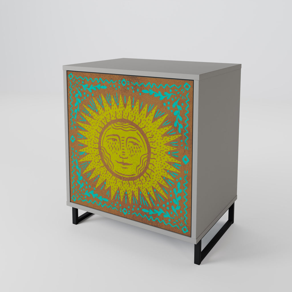 SUNSHINE EULOGY Sideboard mit 1 Tür in Grau
