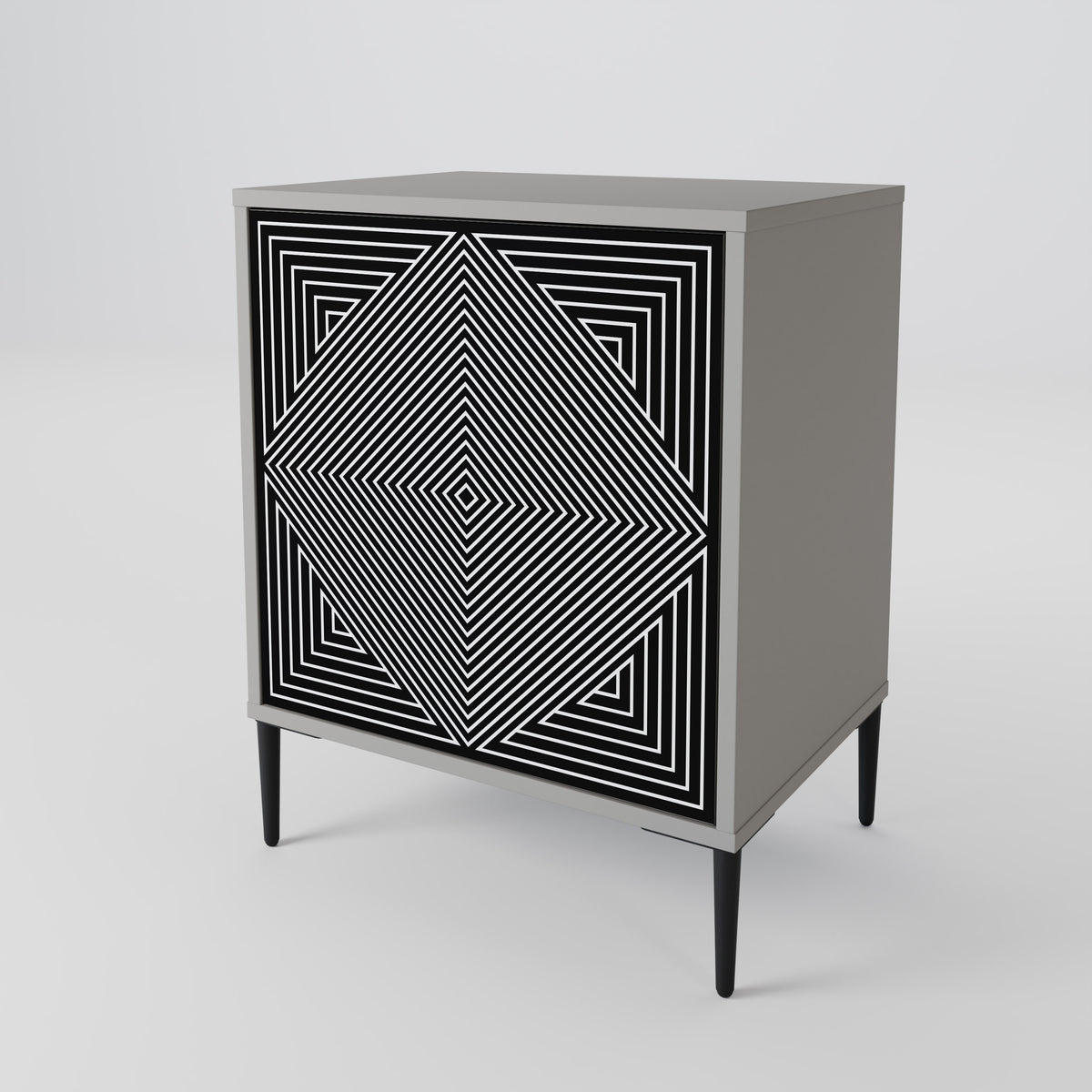 POLYGON ILLUSION 1-türiges Sideboard
