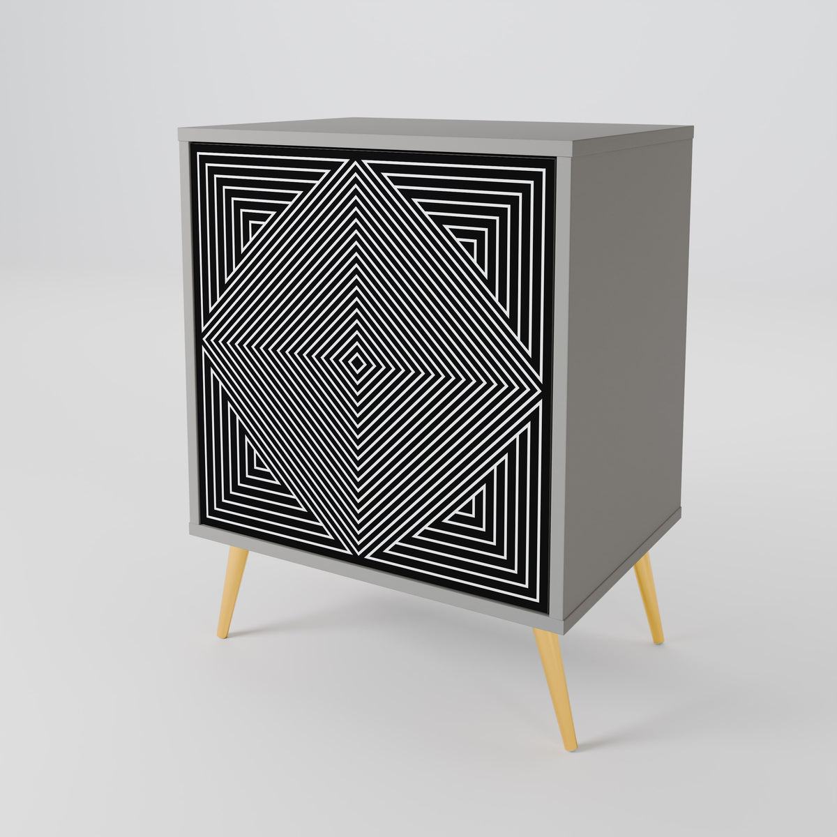 POLYGON ILLUSION 1-türiges Sideboard