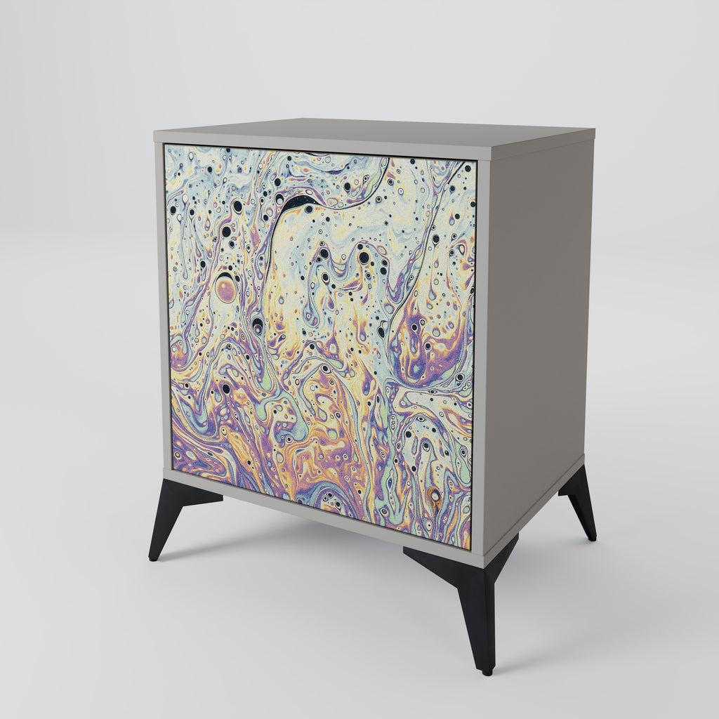 MOSAIC OF COLORS Sideboard mit 1 Tür in Grau