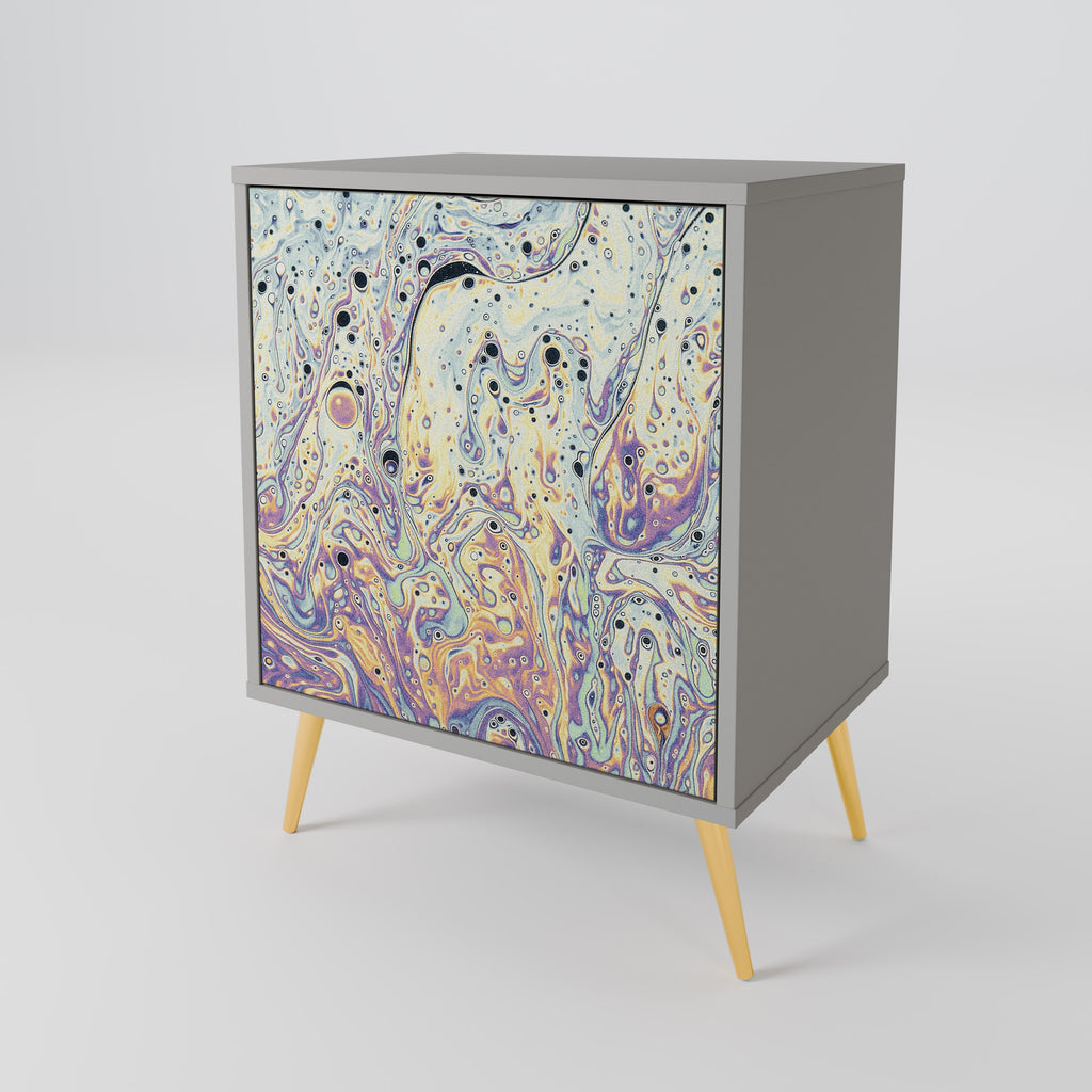 MOSAIC OF COLORS Sideboard mit 1 Tür in Grau