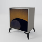 HOLLOW TIME Sideboard mit 1 Tür in Grau