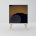 HOLLOW TIME Sideboard mit 1 Tür in Grau