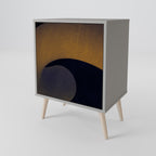 HOLLOW TIME Sideboard mit 1 Tür in Grau