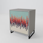 CHROMA CONTOURS Sideboard mit 1 Tür in Grau
