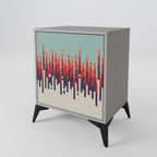 CHROMA CONTOURS Sideboard mit 1 Tür in Grau