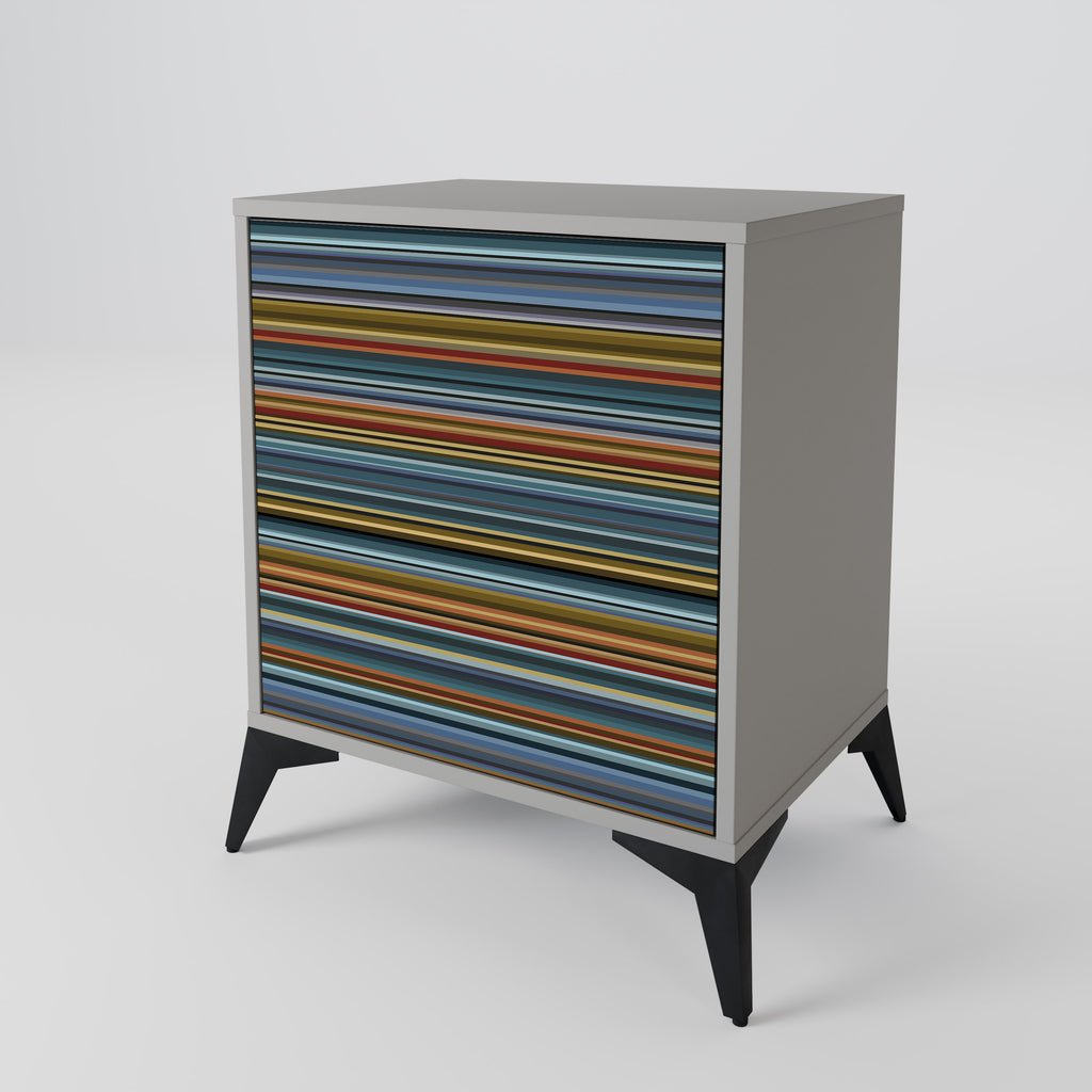 LINEOUT SPECTRUM Sideboard mit 1 Tür in Grau