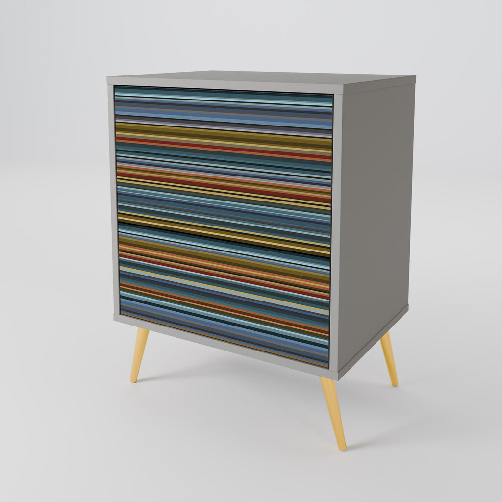 LINEOUT SPECTRUM Sideboard mit 1 Tür in Grau