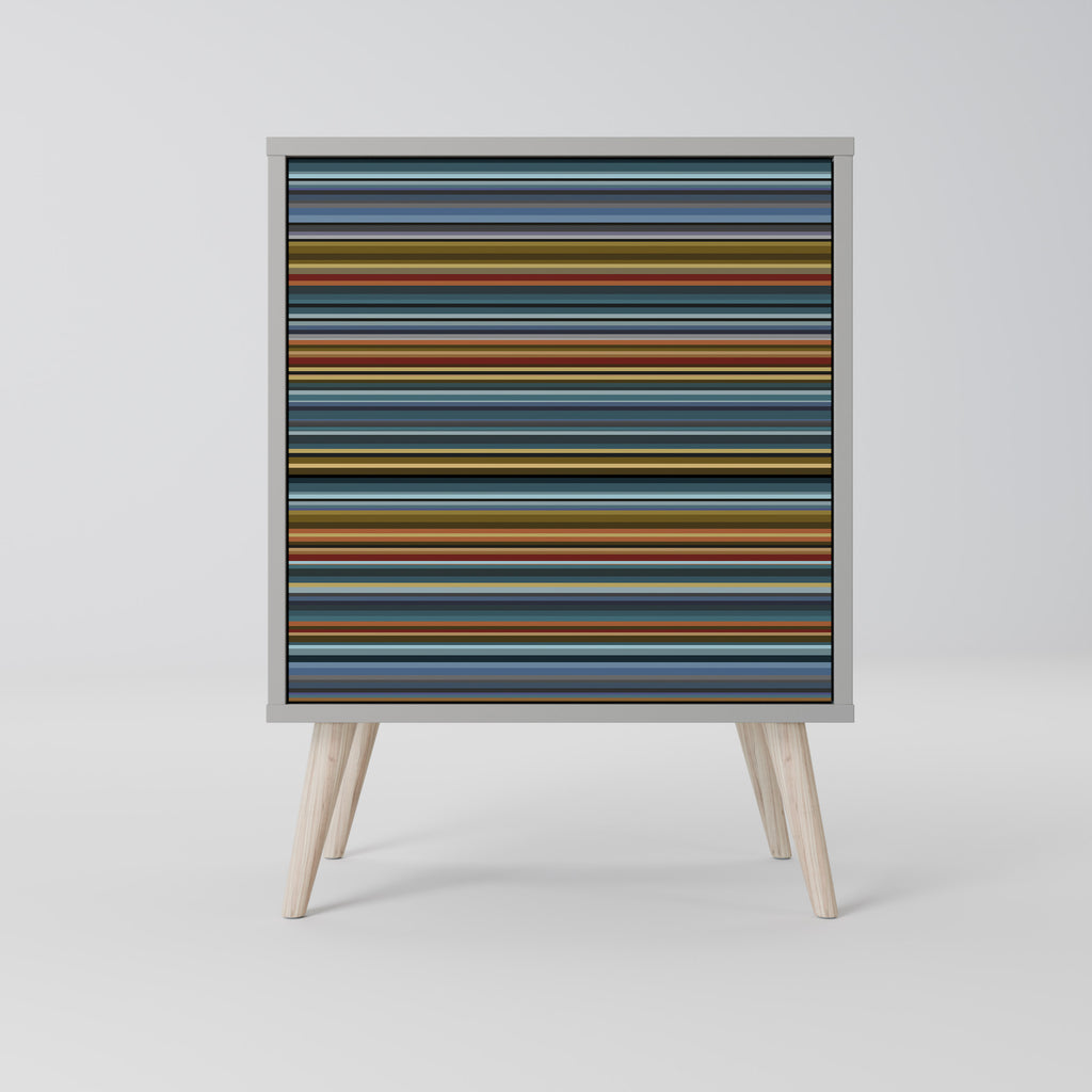 LINEOUT SPECTRUM Sideboard mit 1 Tür in Grau