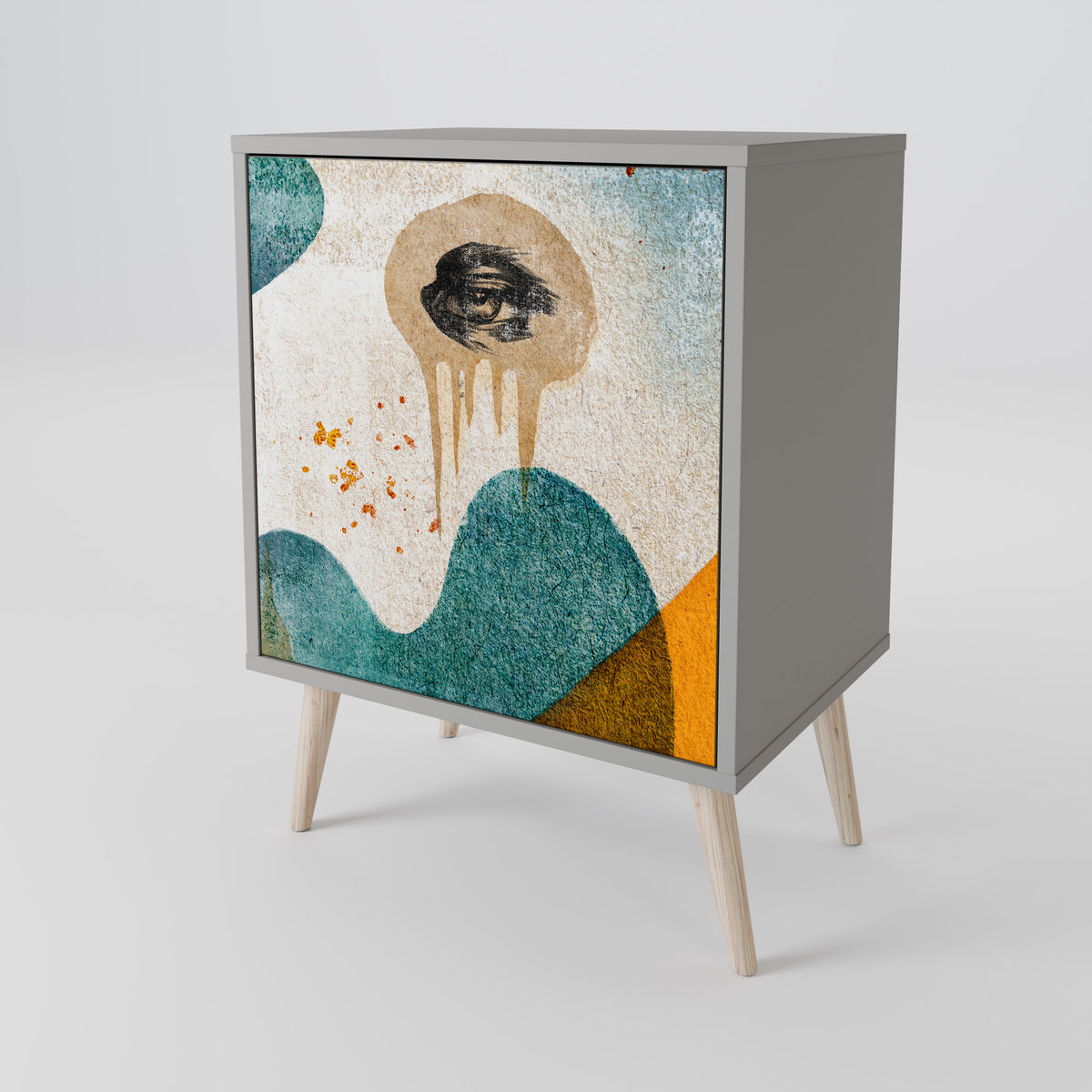 ABSTRACT FACES 1-türiges Sideboard