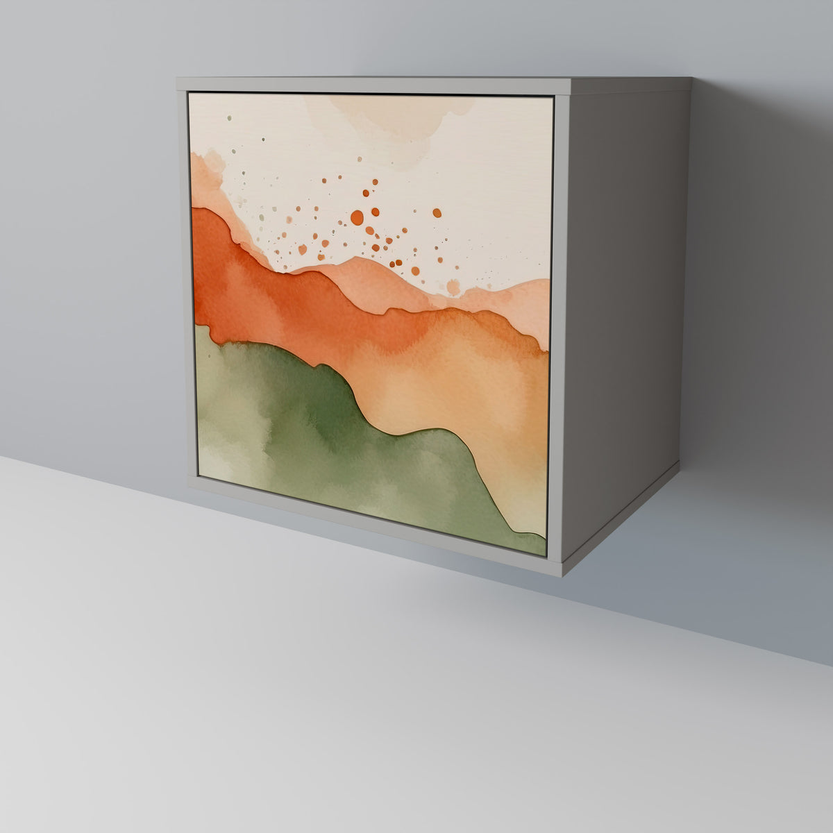 WATERCOLOUR PEAKS 1-türiges Sideboard