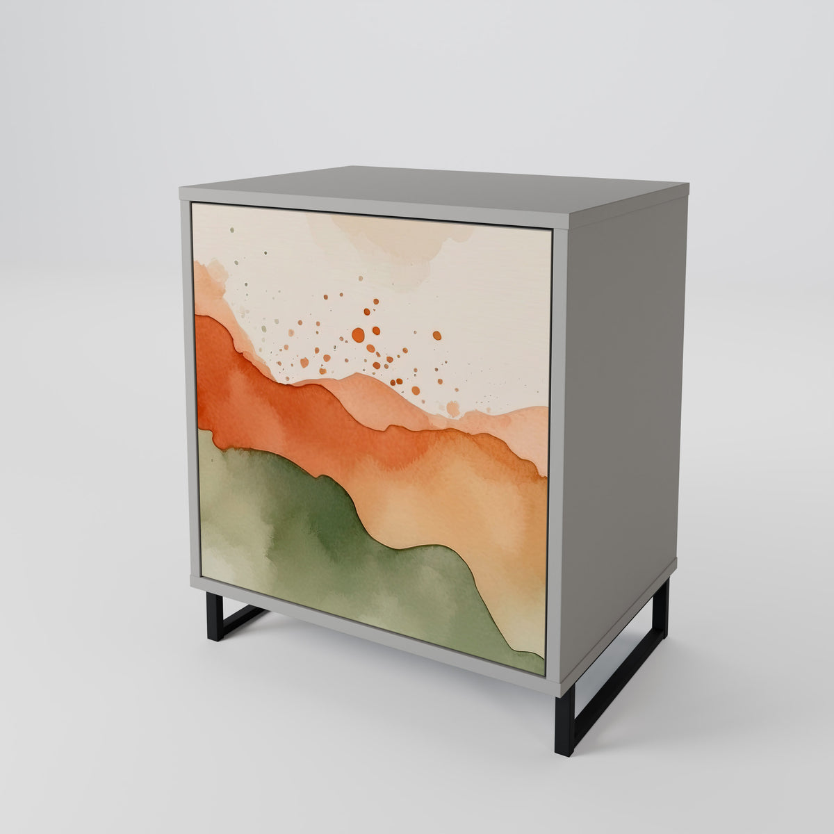 WATERCOLOUR PEAKS 1-türiges Sideboard