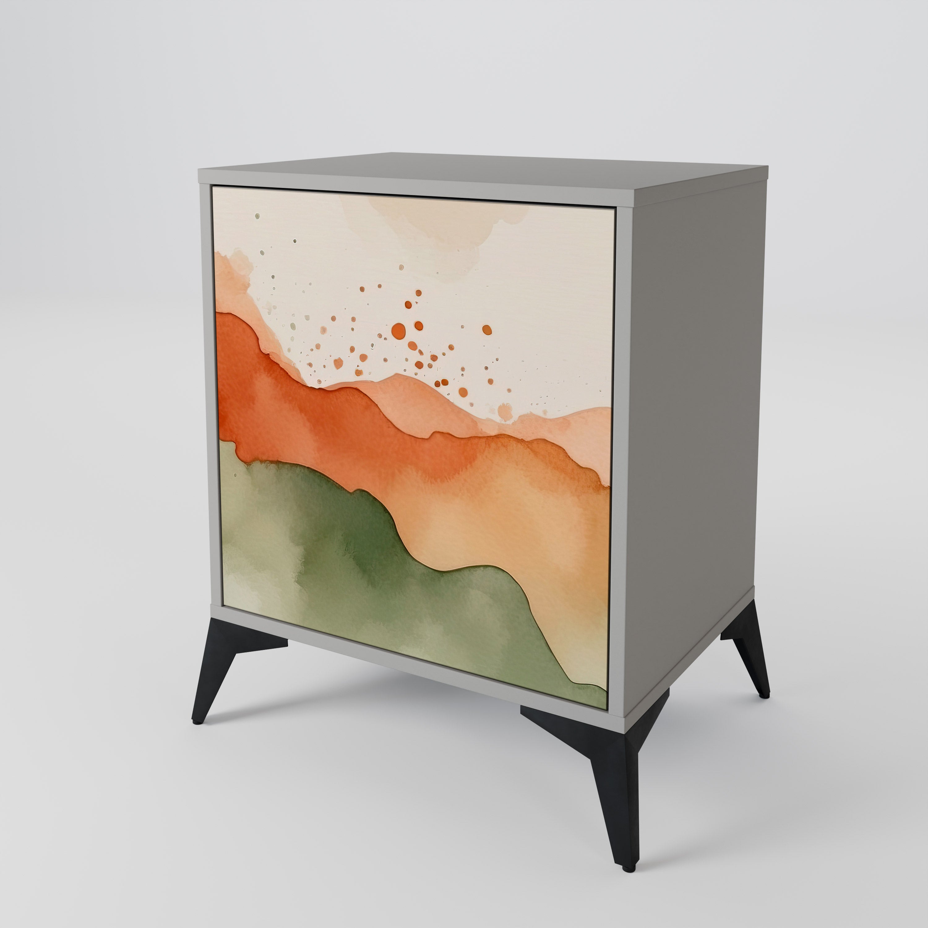 WATERCOLOUR PEAKS 1-türiges Sideboard