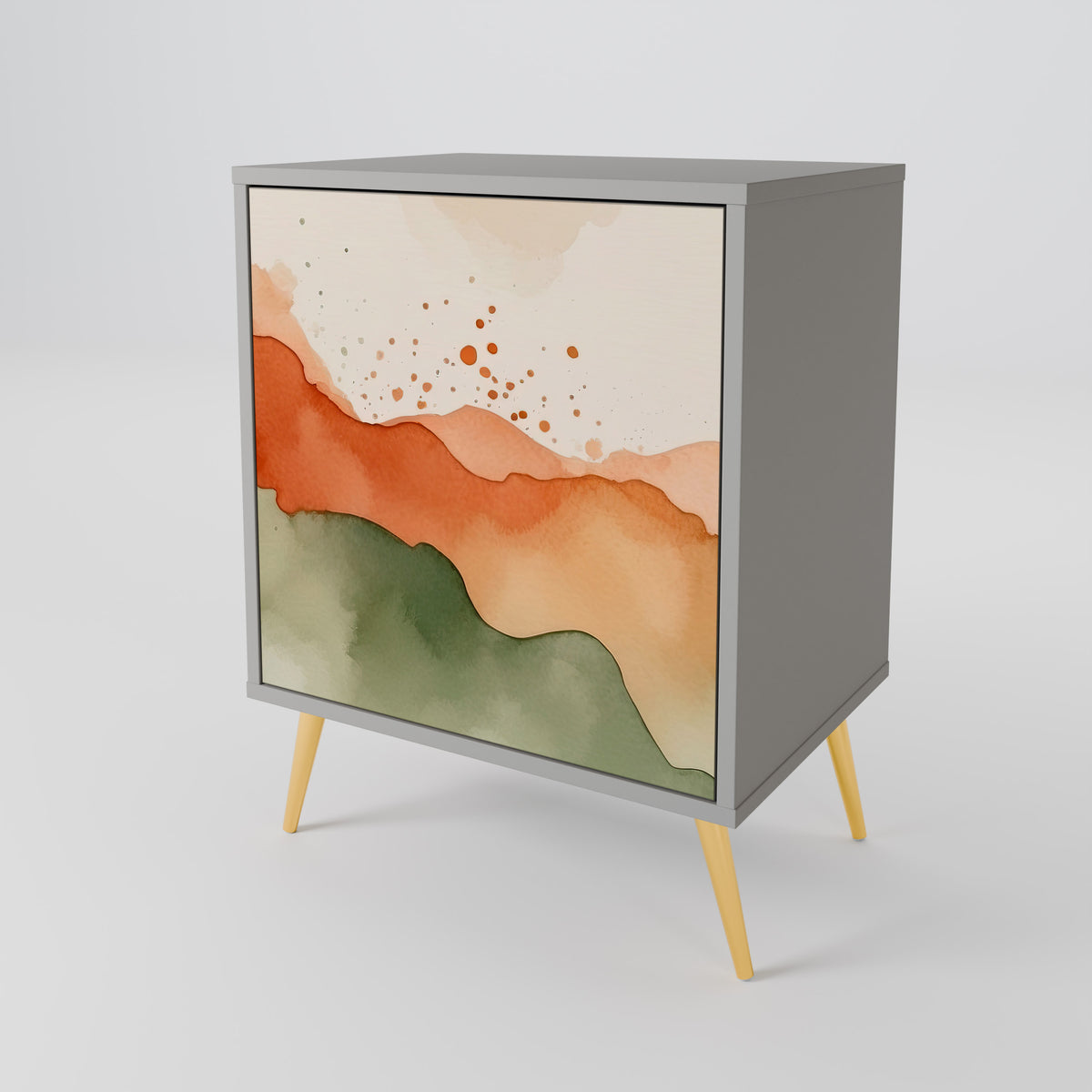 WATERCOLOUR PEAKS 1-türiges Sideboard