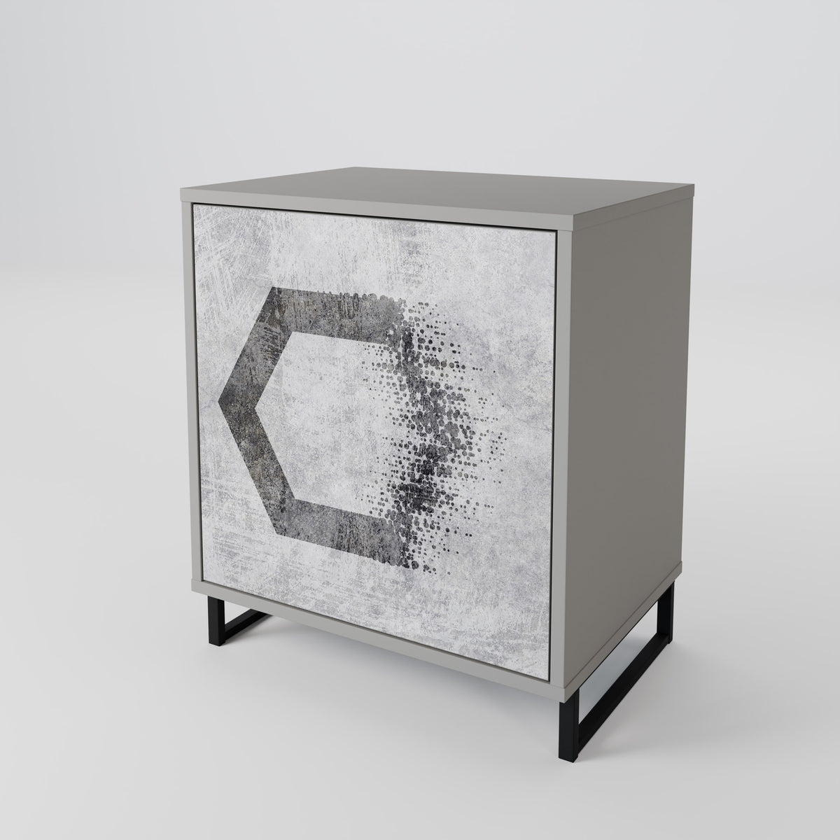 HEXAGONAL FIGURES 1-türiges Sideboard