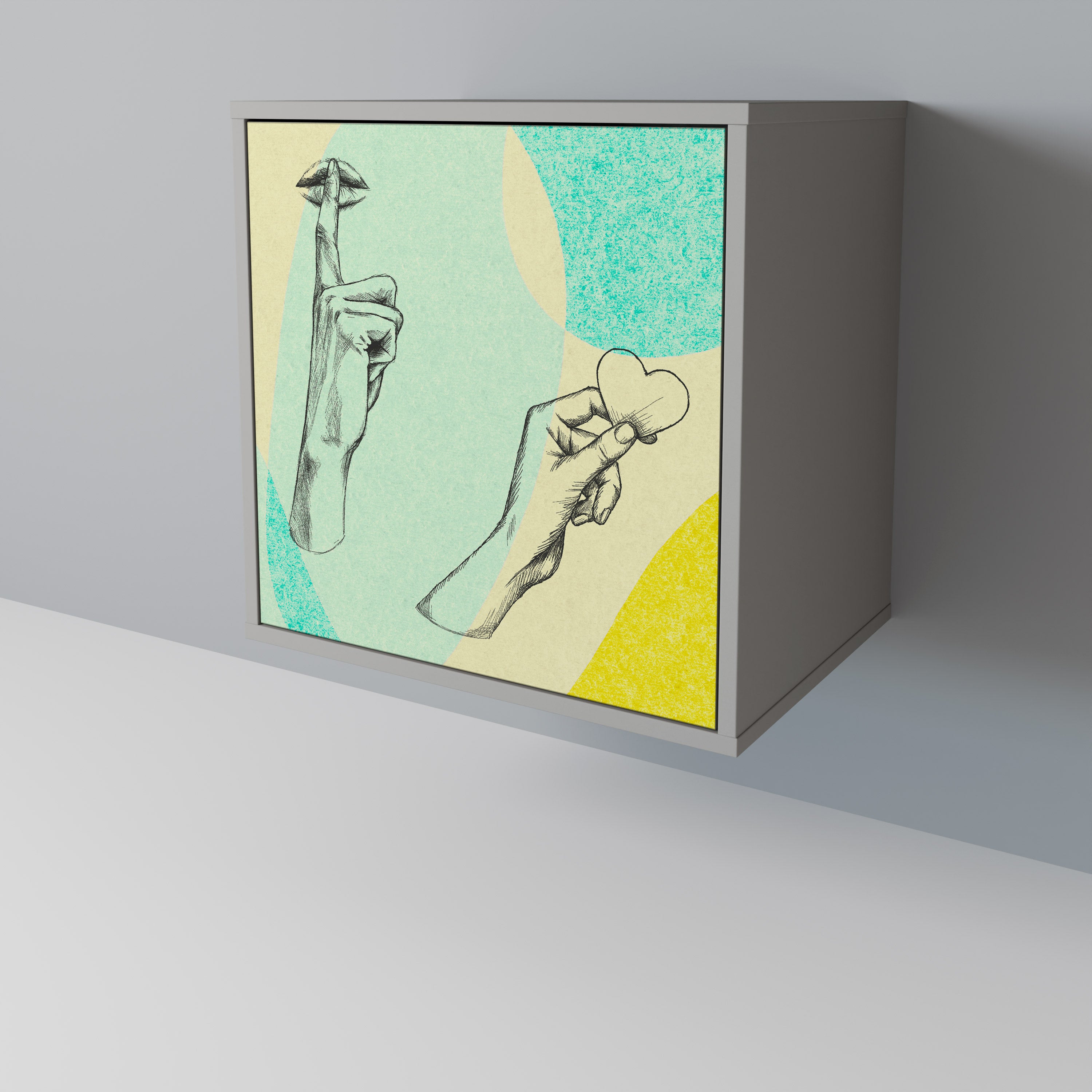 BODY LANGUAGE 1-türiges Sideboard