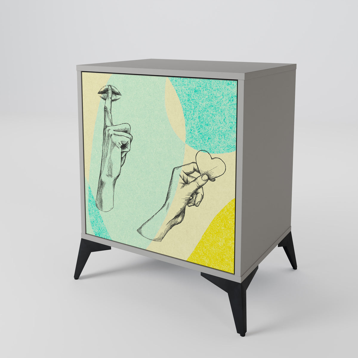 BODY LANGUAGE 1-türiges Sideboard