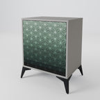 ORNAMENTAL GLIMMER 1-Door Sideboard in Grey Finish