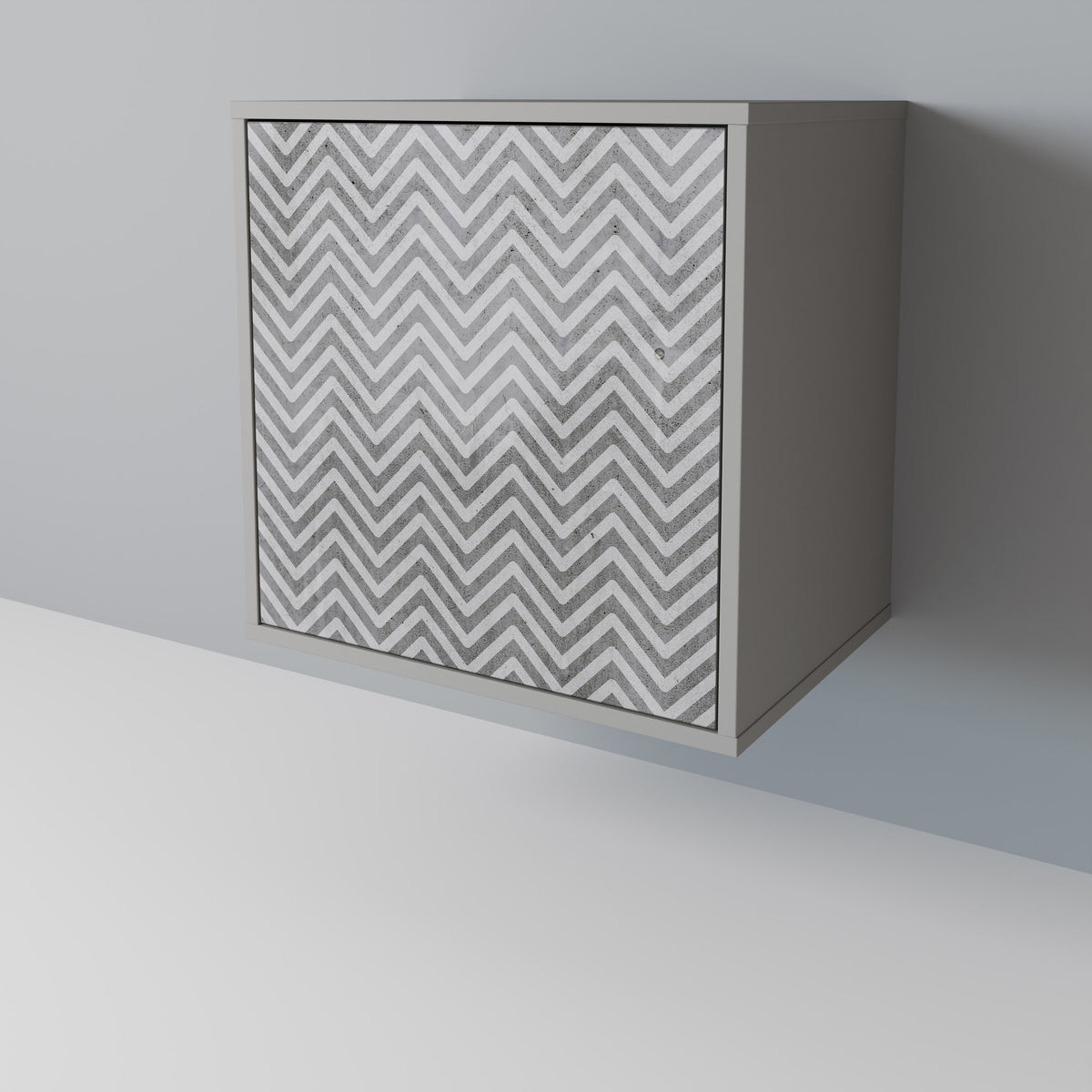 CONCRETE ZIG ZAG 1-türiges Sideboard