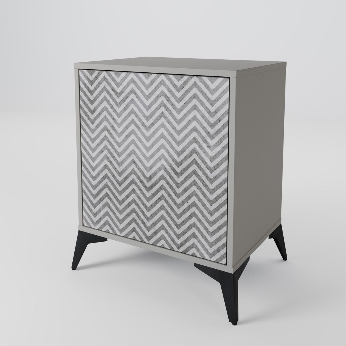 CONCRETE ZIG ZAG 1-türiges Sideboard