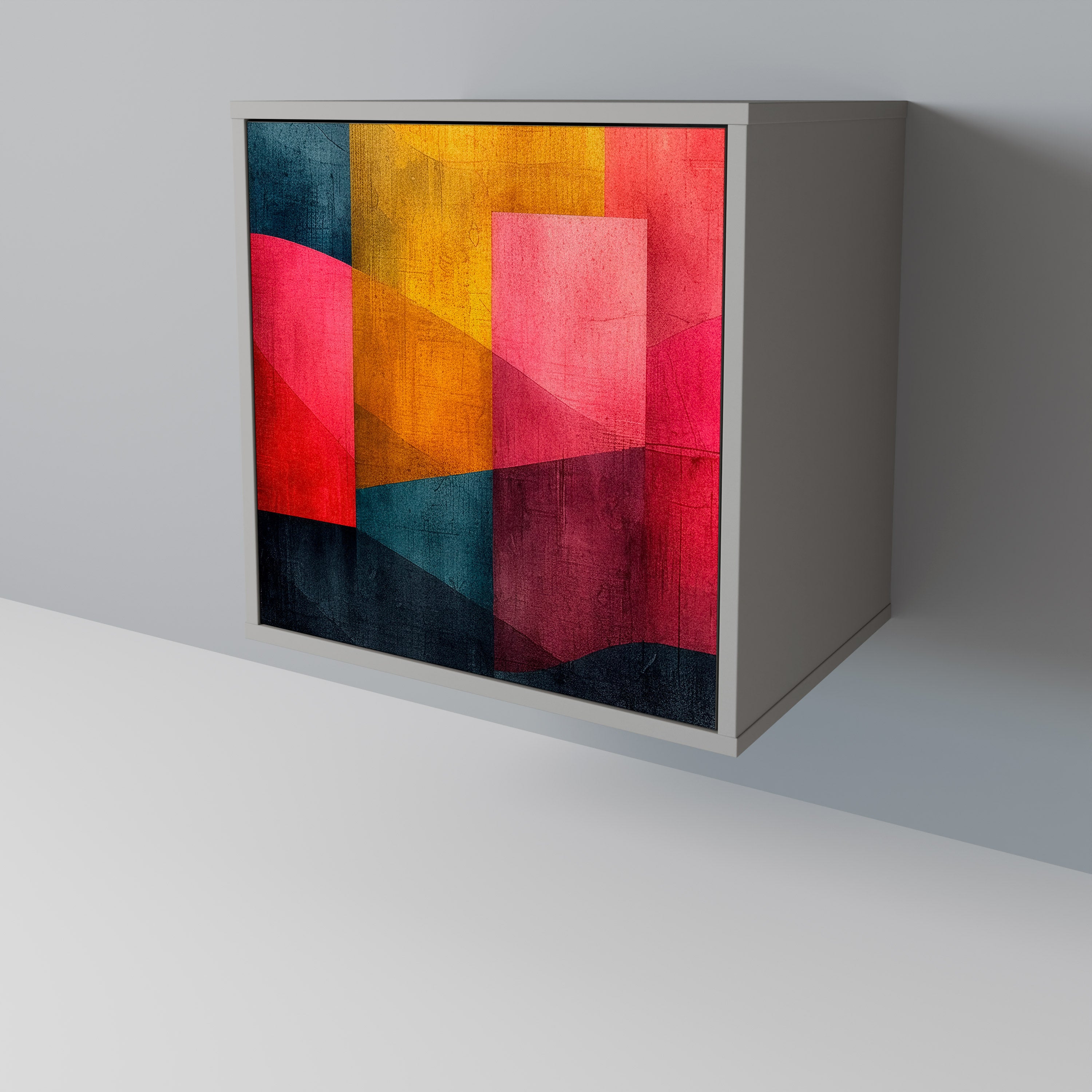 COLORFUL SOUNDS Sideboard mit 1 Tür in Grau