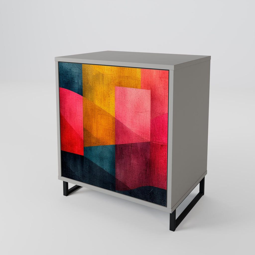 COLORFUL SOUNDS Sideboard mit 1 Tür in Grau