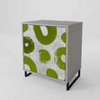 GREEN RHAPSODY 1-Door Sideboard in Grey Finish
