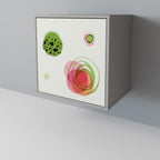 COLORFUL COSMOS Sideboard mit 1 Tür in Grau