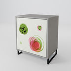 COLORFUL COSMOS Sideboard mit 1 Tür in Grau