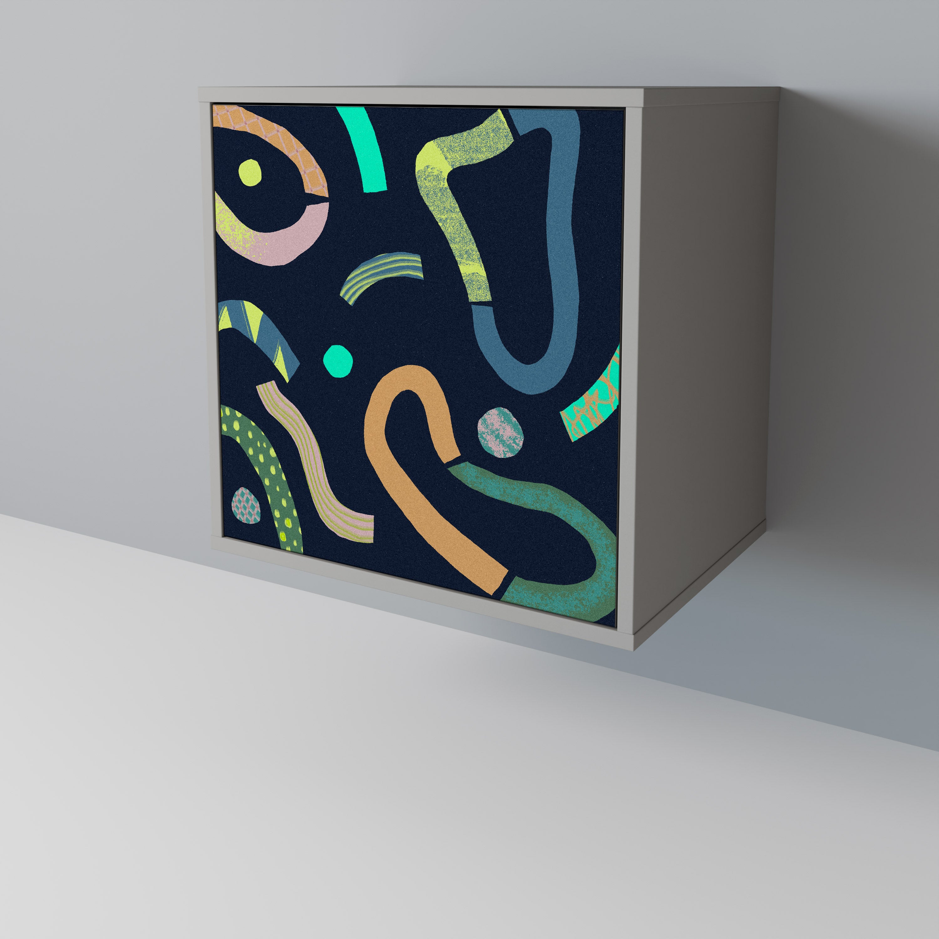 CONTRAST DANCE 1-Door Sideboard