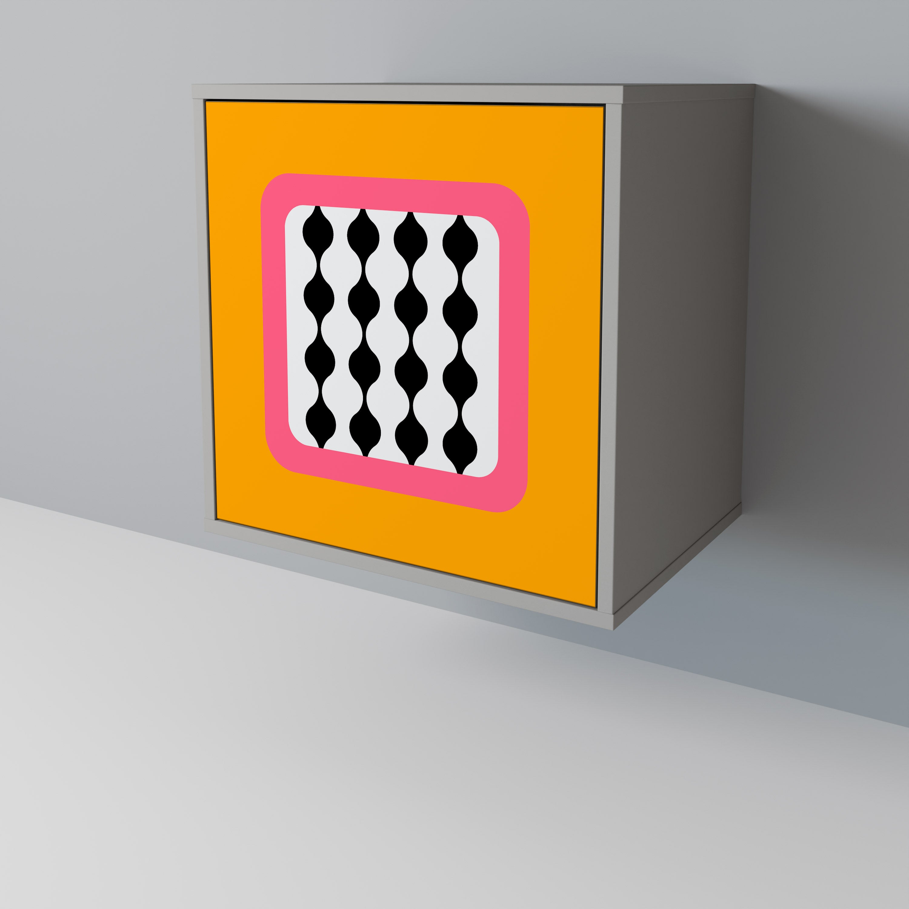 TEARS IN HEAVEN Sideboard mit 1 Tür in Grau