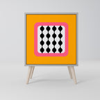 TEARS IN HEAVEN Sideboard mit 1 Tür in Grau