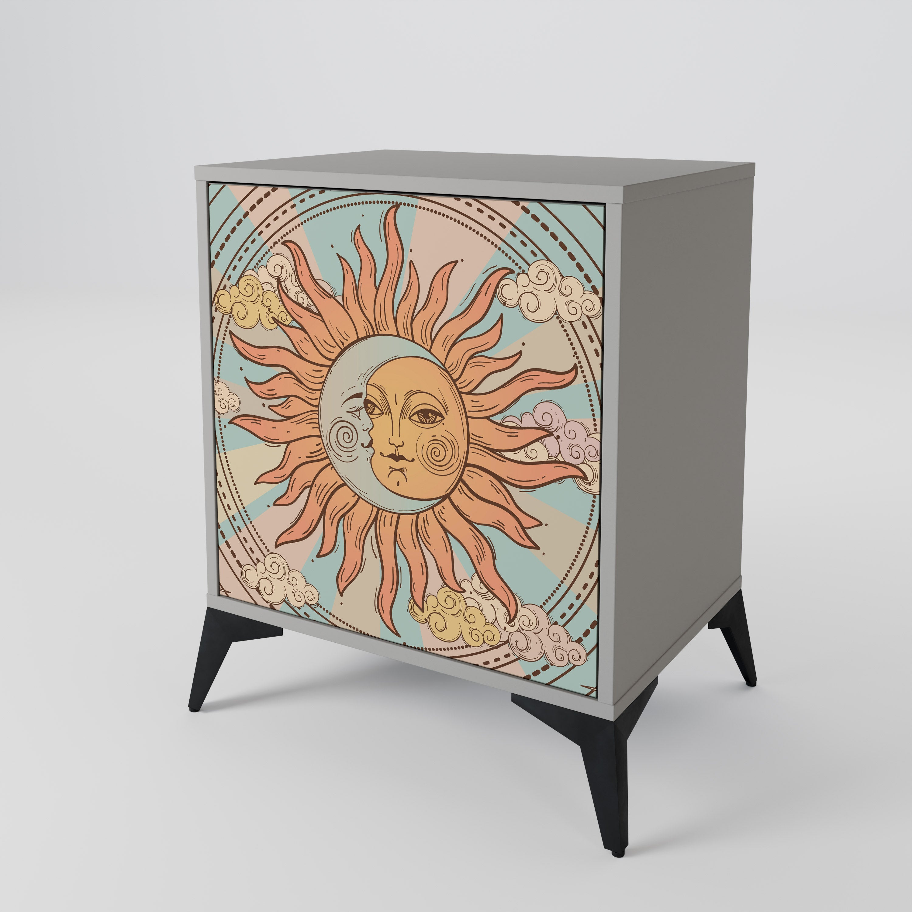 MYSTICAL STRUCTURE 1-Door Sideboard