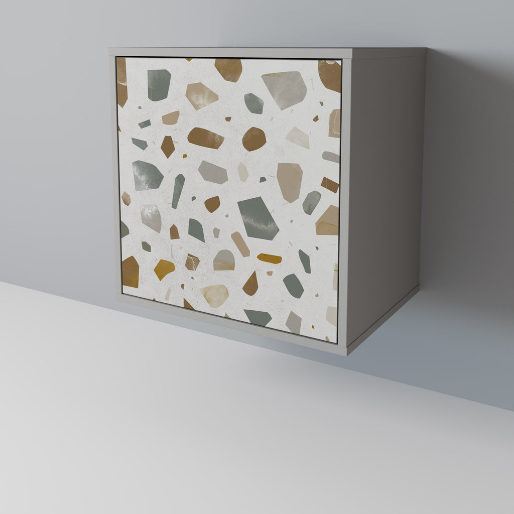 PIECES OF TOMORROW Sideboard mit 1 Tür in Grau