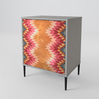 INDIAN FOLK Sideboard mit 1 Tür in Grau