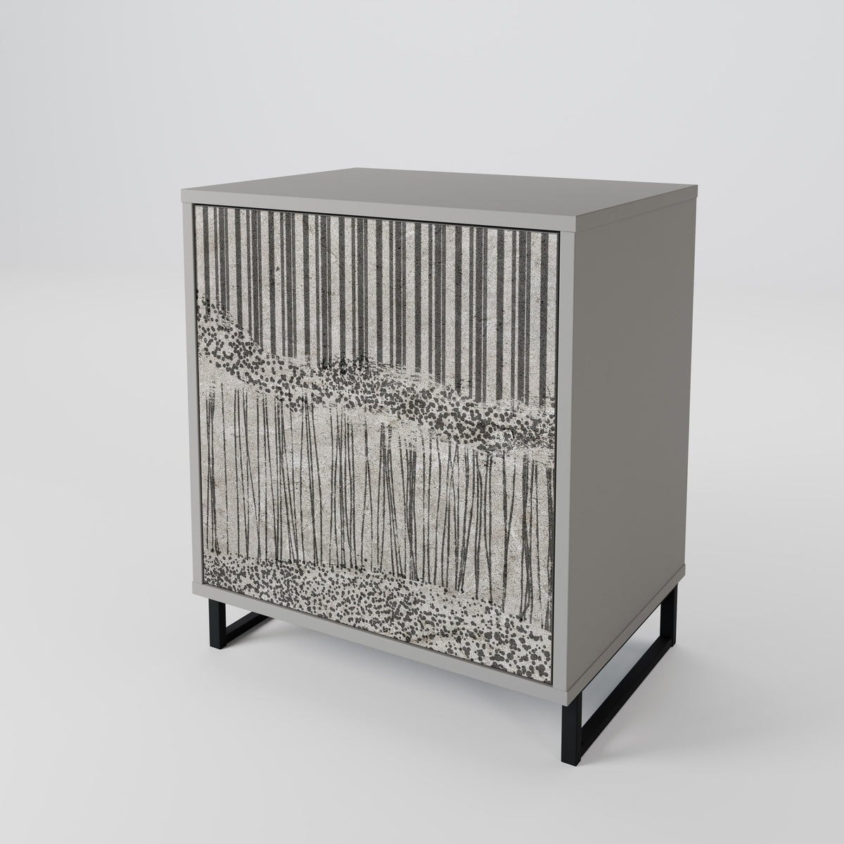 GRAIN LINES 1-türiges Sideboard