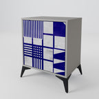 THE RIGHT PLACES 1-Door Sideboard in Grey Finish