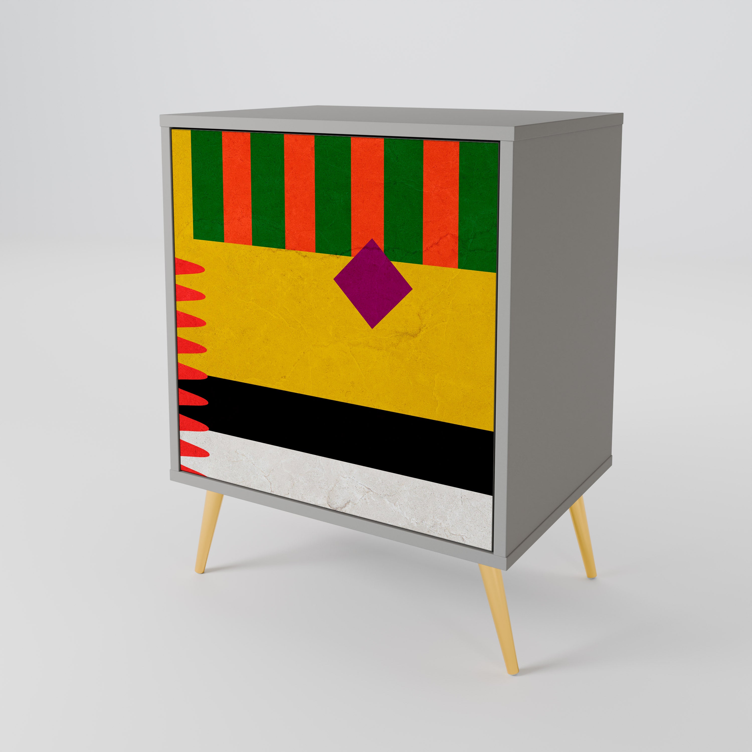 VIVID ART 1-Door Sideboard