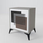 SHADOW SYNCHRONY Sideboard mit 1 Tür in Grau