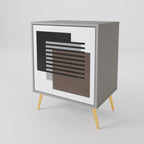 SHADOW SYNCHRONY Sideboard mit 1 Tür in Grau